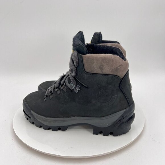 La Sportiva Men Size EU 38.5 US 6.5 Black Leather Mountaineering Hiking Boot - Picture 7 of 16